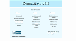Desktop Screenshot of dermatitis-ltd.com